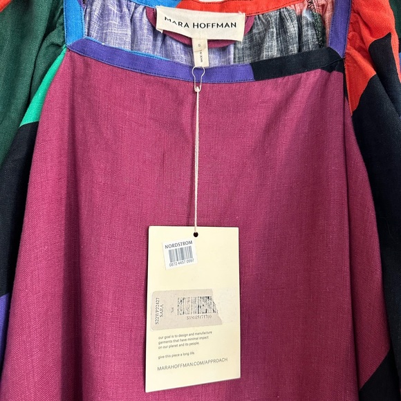 NEW! Mara Hoffman Sara Coverup Dress Small - Picture 5 of 8